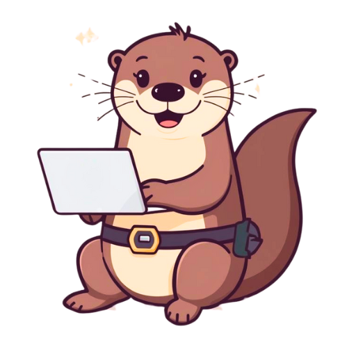 Olivia the Otter - Mascot